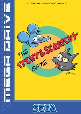 Itchy & Scratchy Game, The (USA) (Proto) box cover front